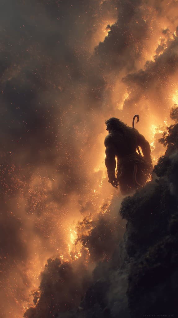 Hanuman — before the fire